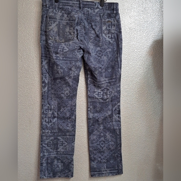 LRL Lauren Jeans Co. Printed Tribal Modern Jean  Size 10 - Picture 2 of 4